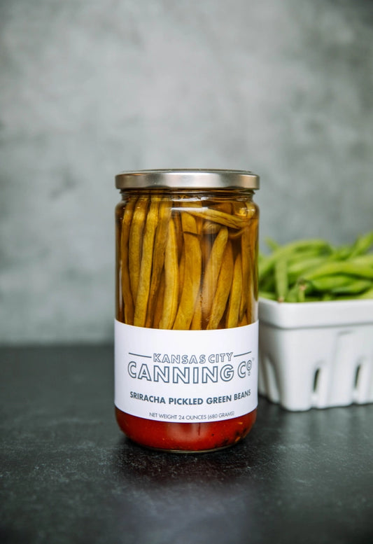 Sriracha Pickled Green Beans