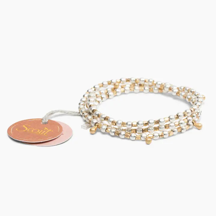 Metal Wrap Classic Teardrop Bracelet