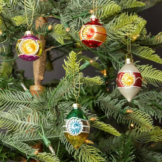 Mini Ornaments - Vintage Holiday (Set of 12)
