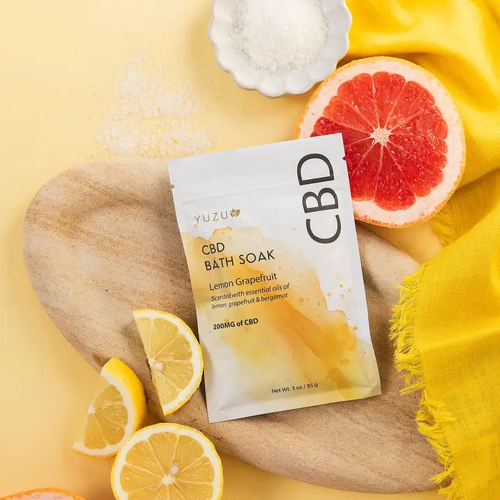 CBD Bath Soak Packet