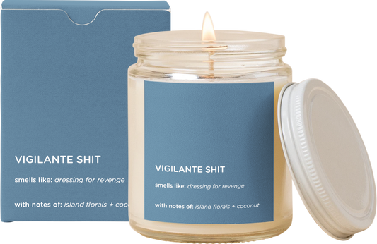 Vigilante Shit Jar Life Candle