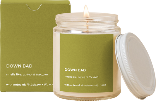 Down Bad Life Jar Candle