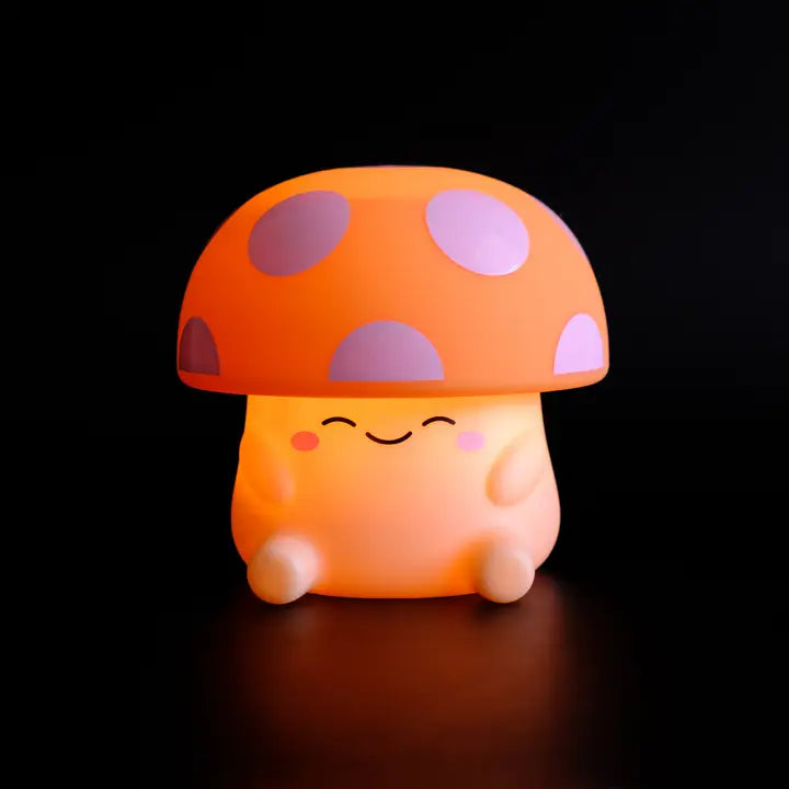 Mushi Ambient Mushroom Night Light - Squishy Silicone Usb-C
