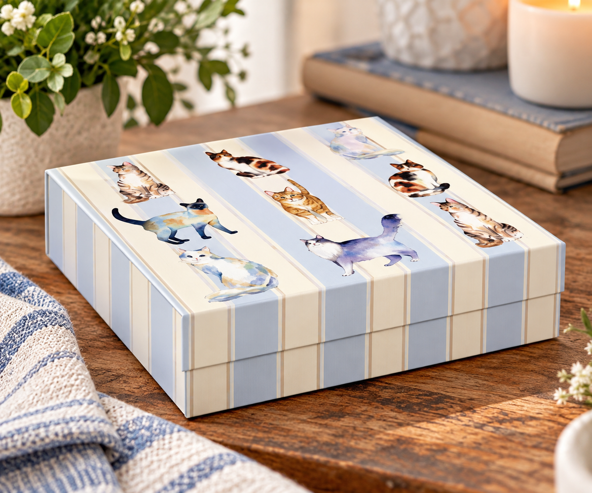 Playing Card Set Curious Cats
