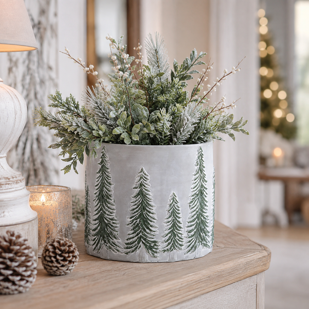 Pine Tree Forest Planter