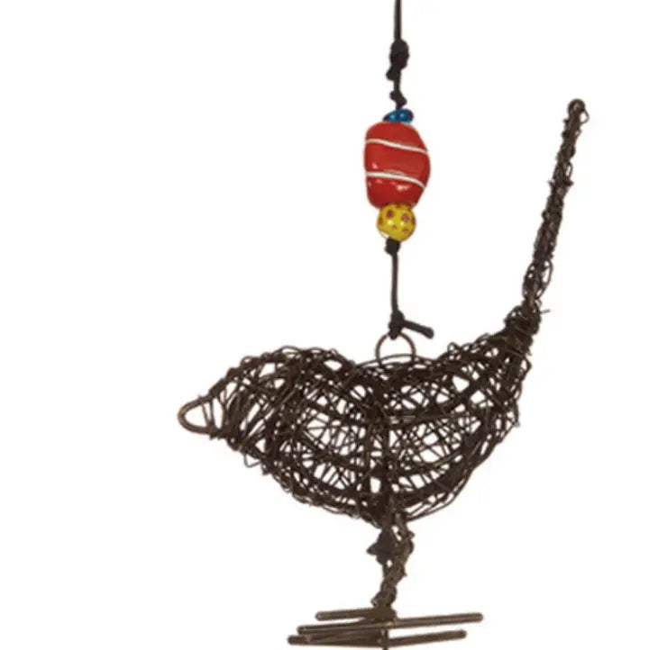 Tail Up Wire Bird