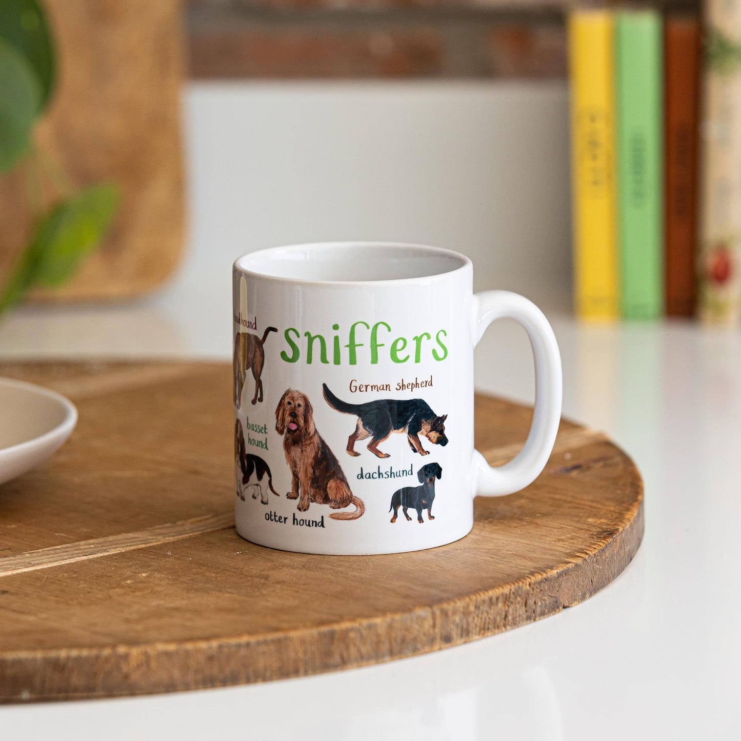 Sniffers Ceramic Dog Pun Mug