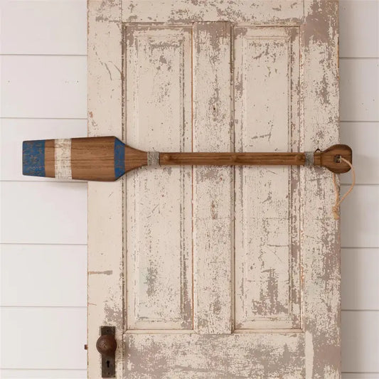 Wooden Oar Coat Rack