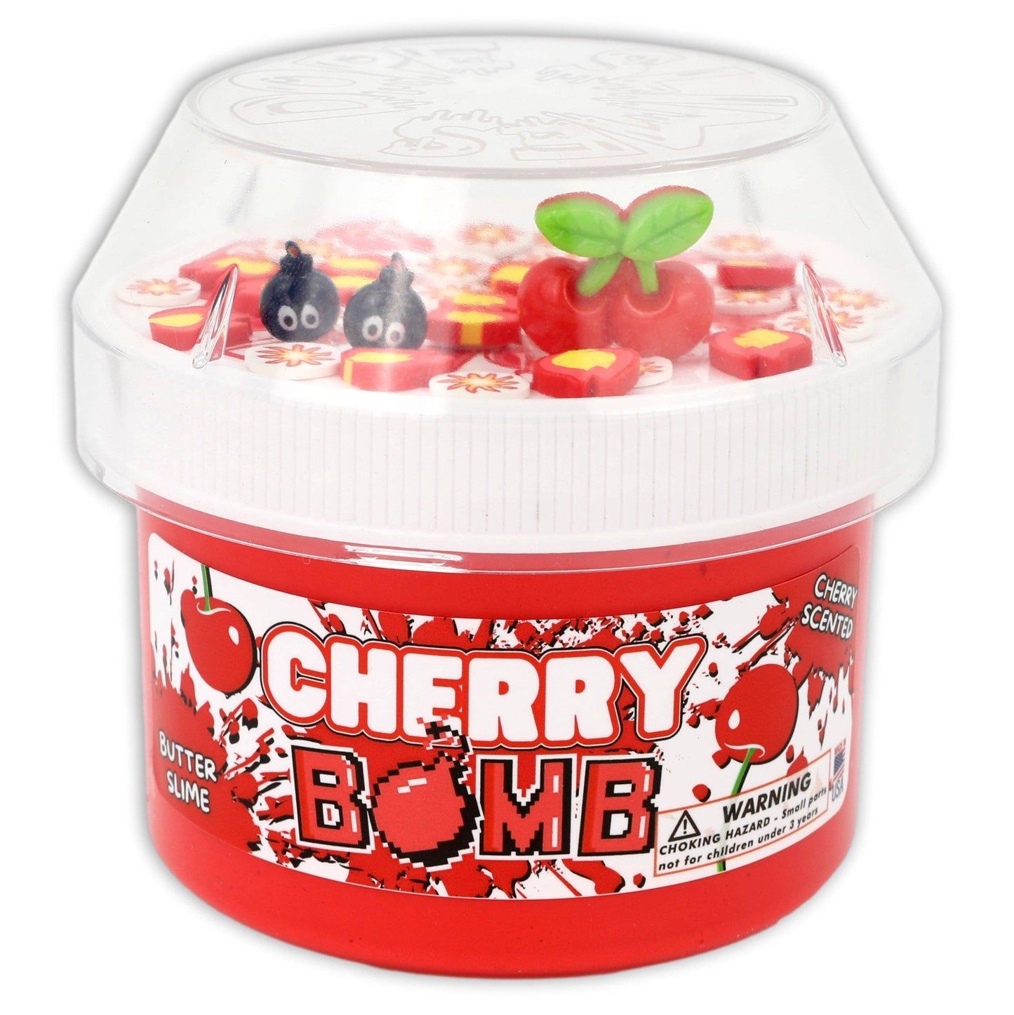 Cherry Bomb - Butter Textured Slime