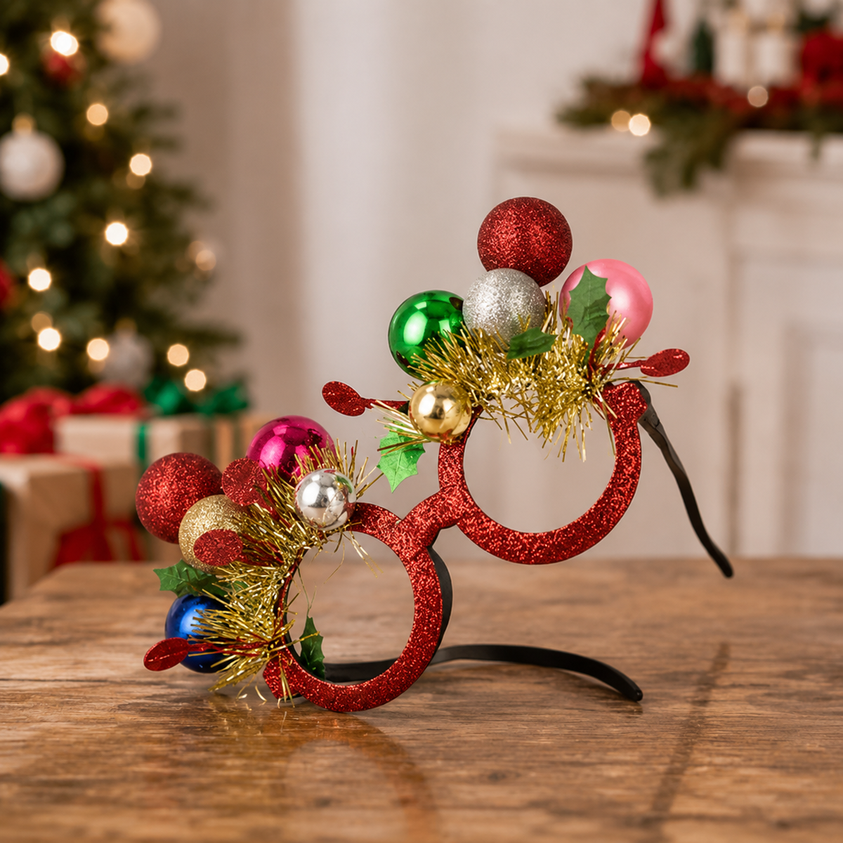 Tinsel Ball Party Glasses