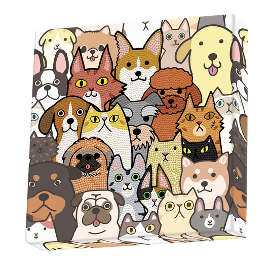 Dogs & Dotz Diamond Art
