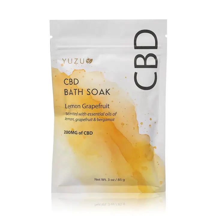 CBD Bath Soak Packet