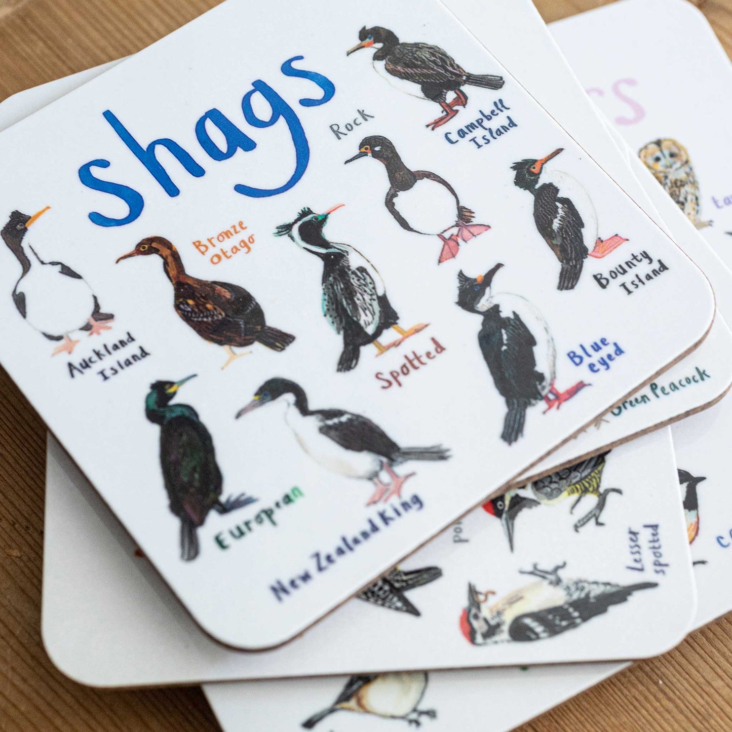 Shags Bird Coaster