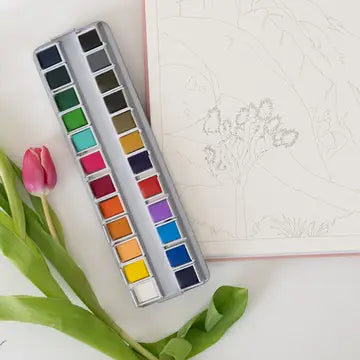 Floral Water Color Book Bundle