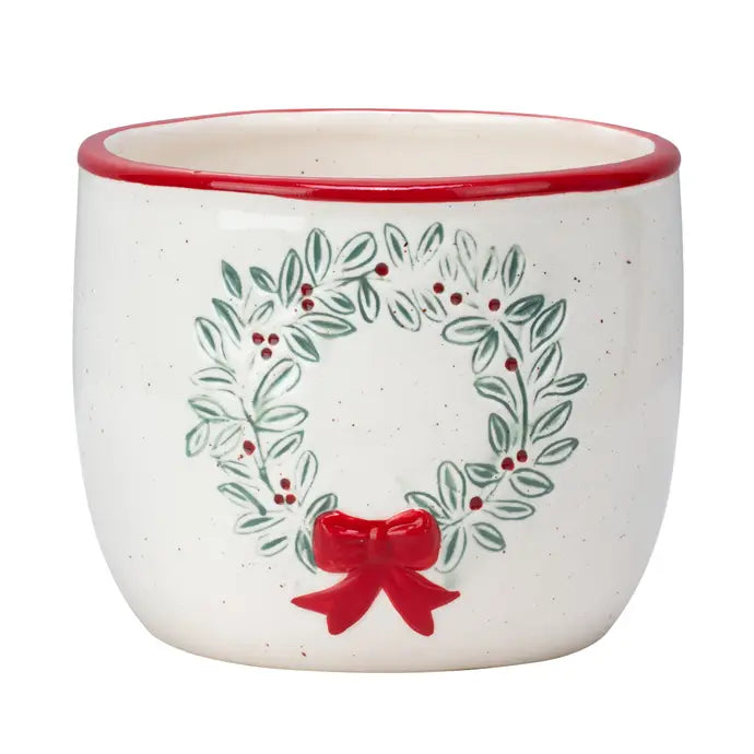 Evergreen Wreath Planter