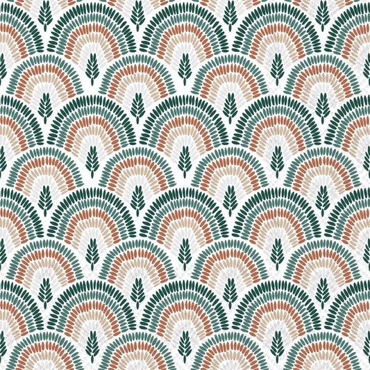 Paper Cocktail Napkin Pack of 20 Rainbow Forest Fall