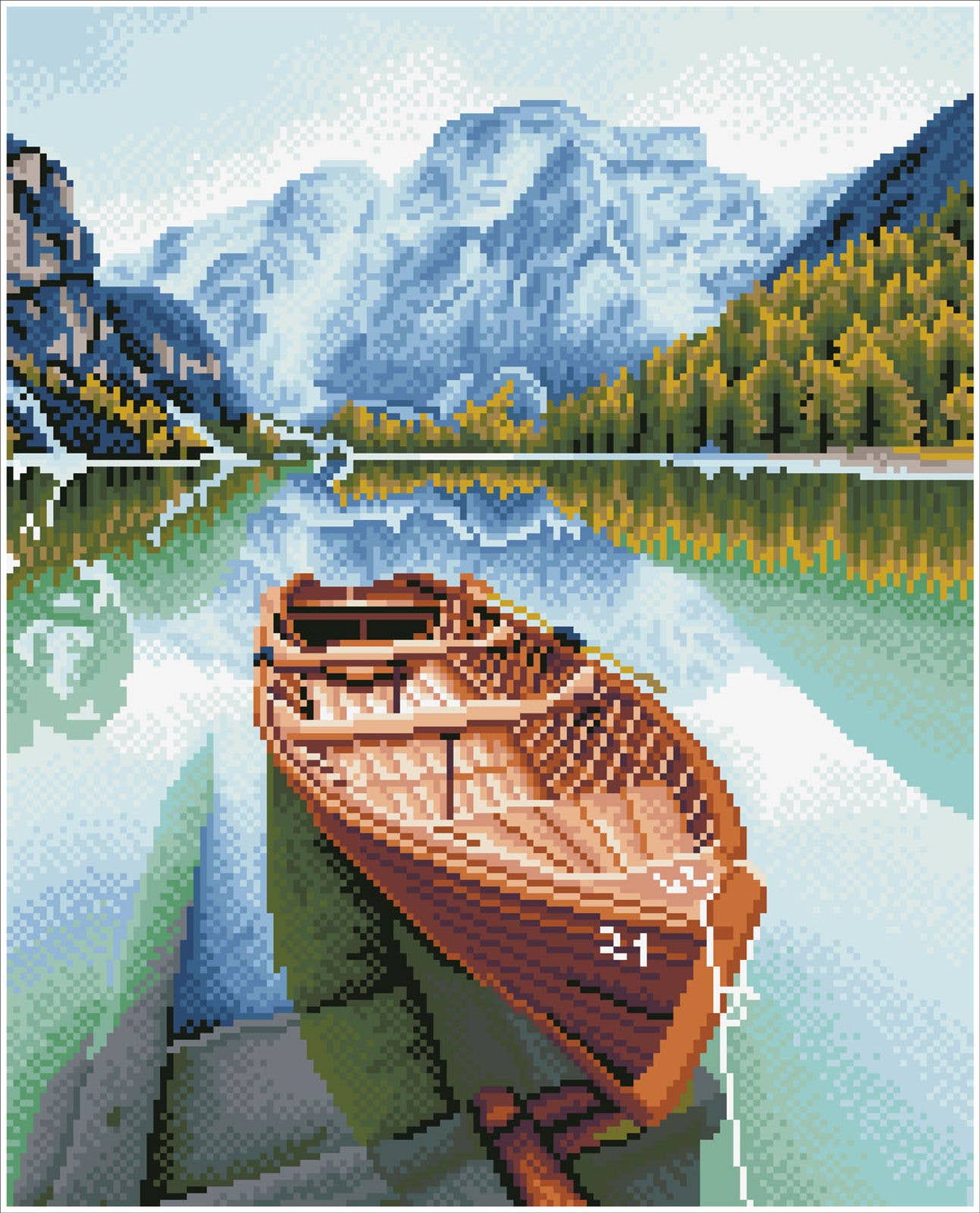 Fjord Travel Diamond Art