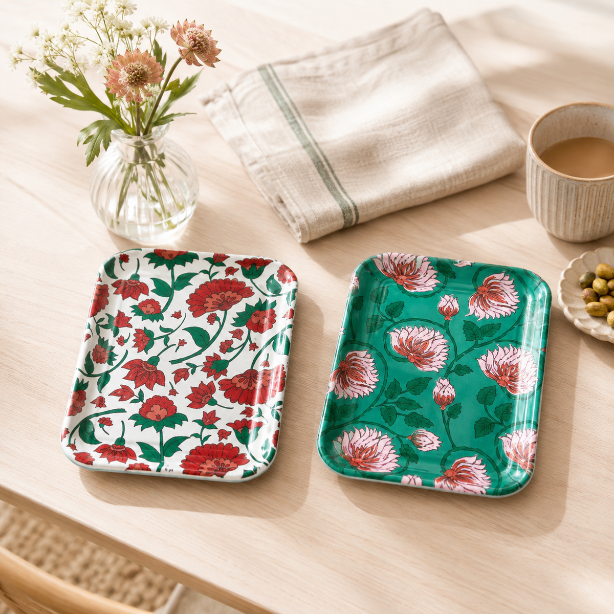Spice Trail "Enamel" Tray