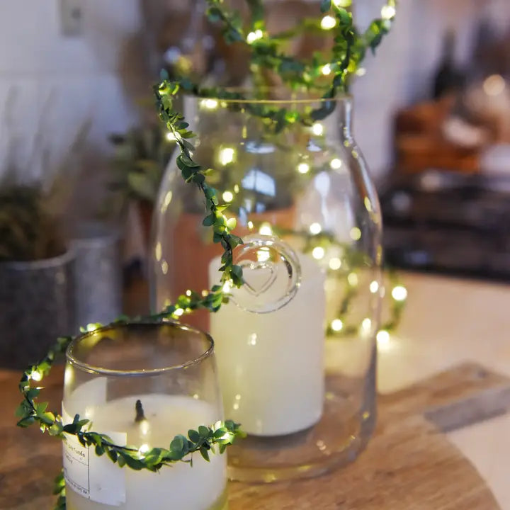 Green Leaf String Lights