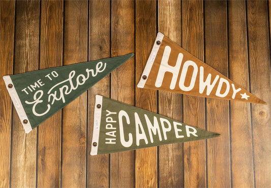 Happy Camper Pennants