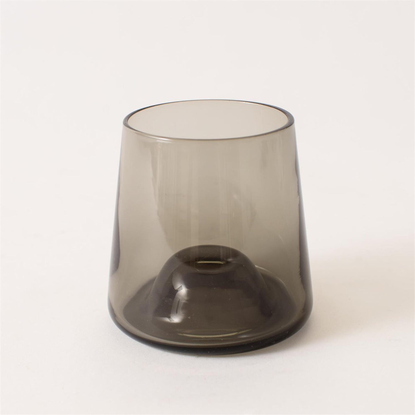 Smokey Green Drinking Glass