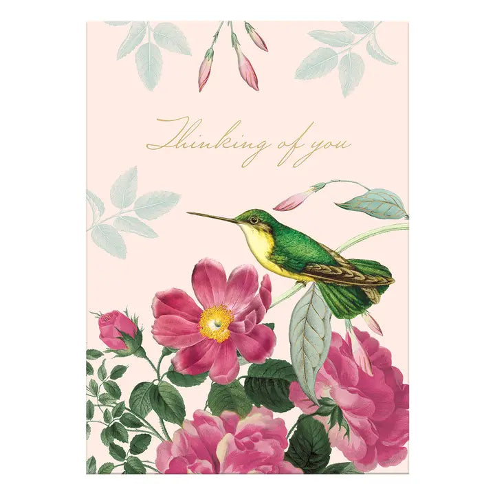 Greeting Card Thinking of You Hummingbird