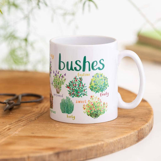 Bushes Ceramic Nature Mug
