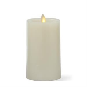 Pearl Ivory Recessed Wax Luminara Pillar Candles