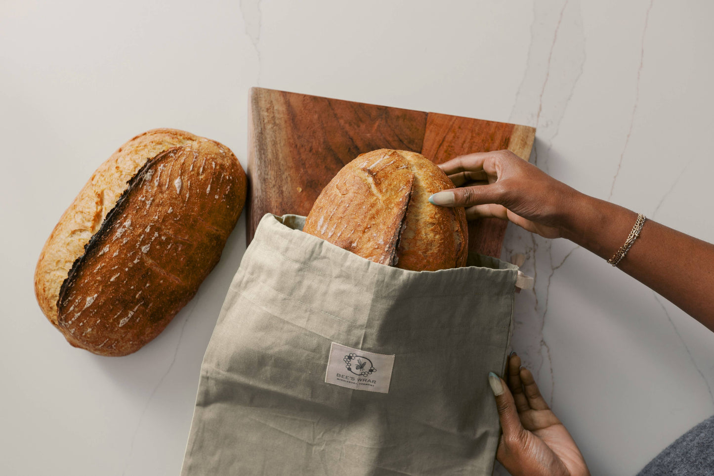 Artisan Bread Bag-Natural