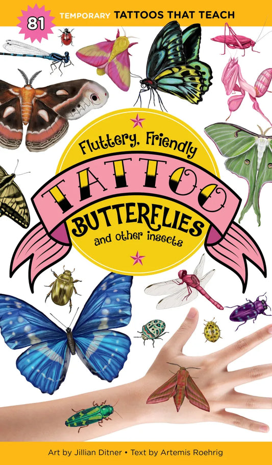 Fluttery, Friendly Tattoo Butterflies