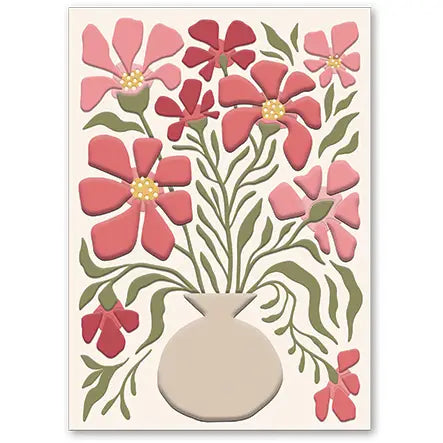 5X7 Greeting Card Flower Market Camellia