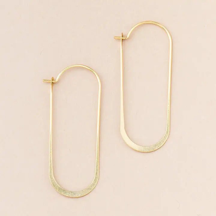 Refined Earring Collection - Cosmic Oval