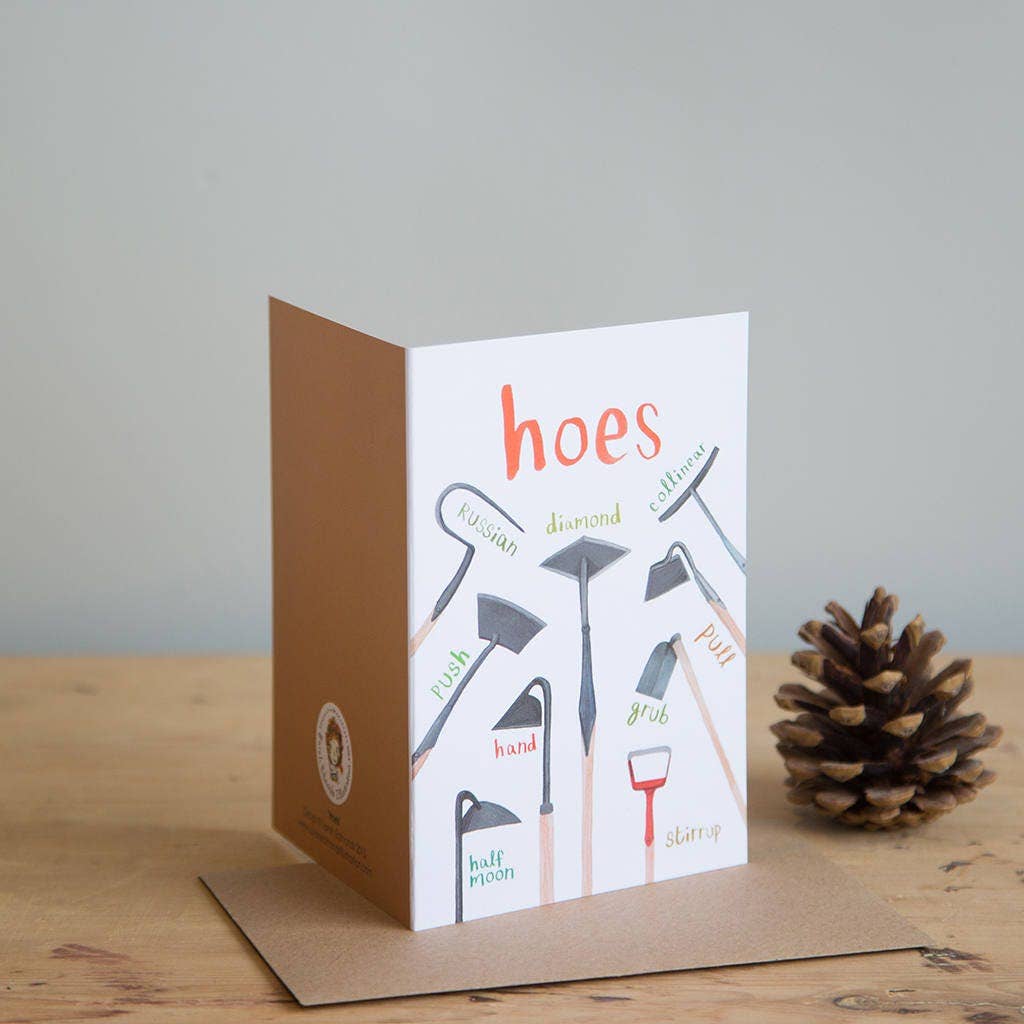 Hoes Blank Card