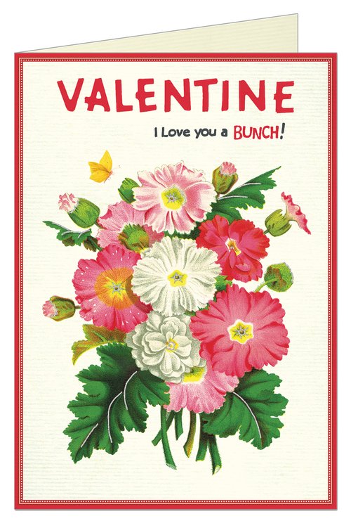 Valentine Card I Love You a BUNCH