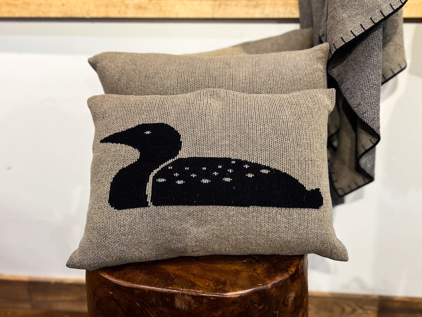 Knit Loon Lumbar Pillow