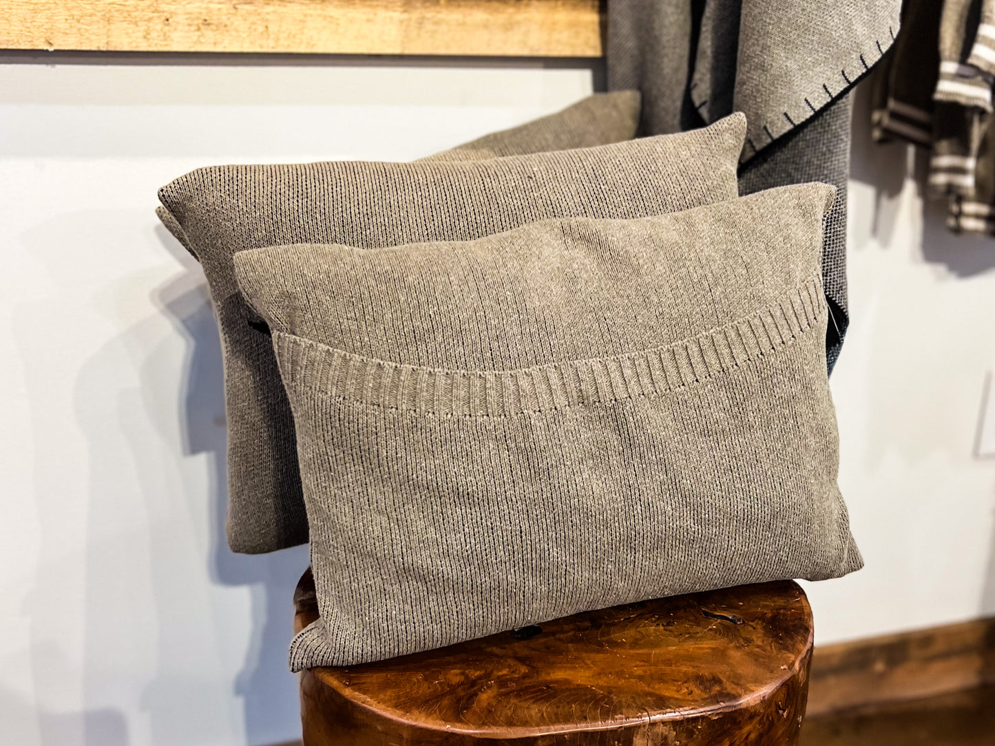 Knit Loon Lumbar Pillow