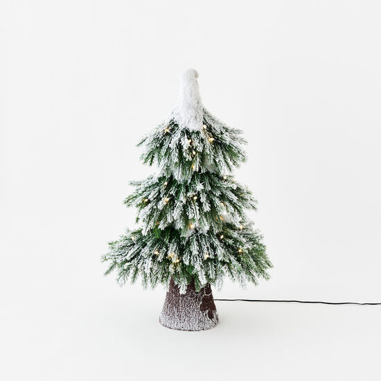 Tiered Snowy Tree