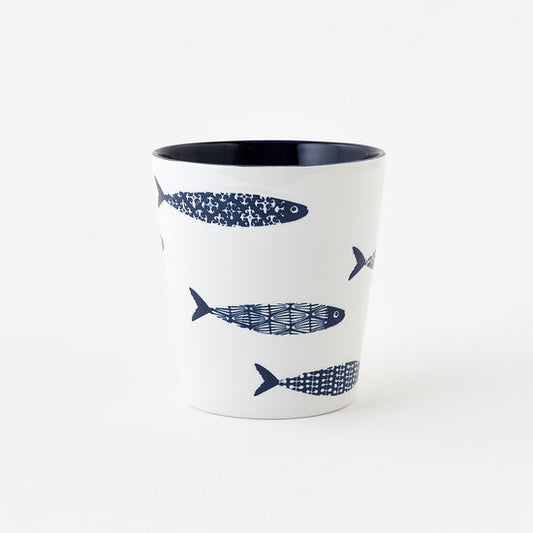 School of Fish Porcelain Pot