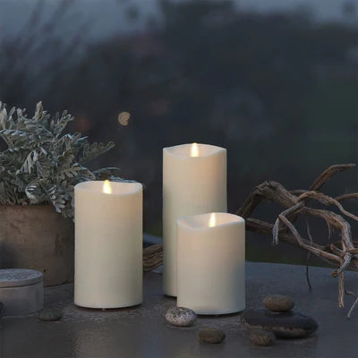 7" Luminara Outdoor Pillar Candle