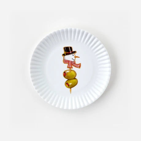Holiday Appetizer "Paper" Plate