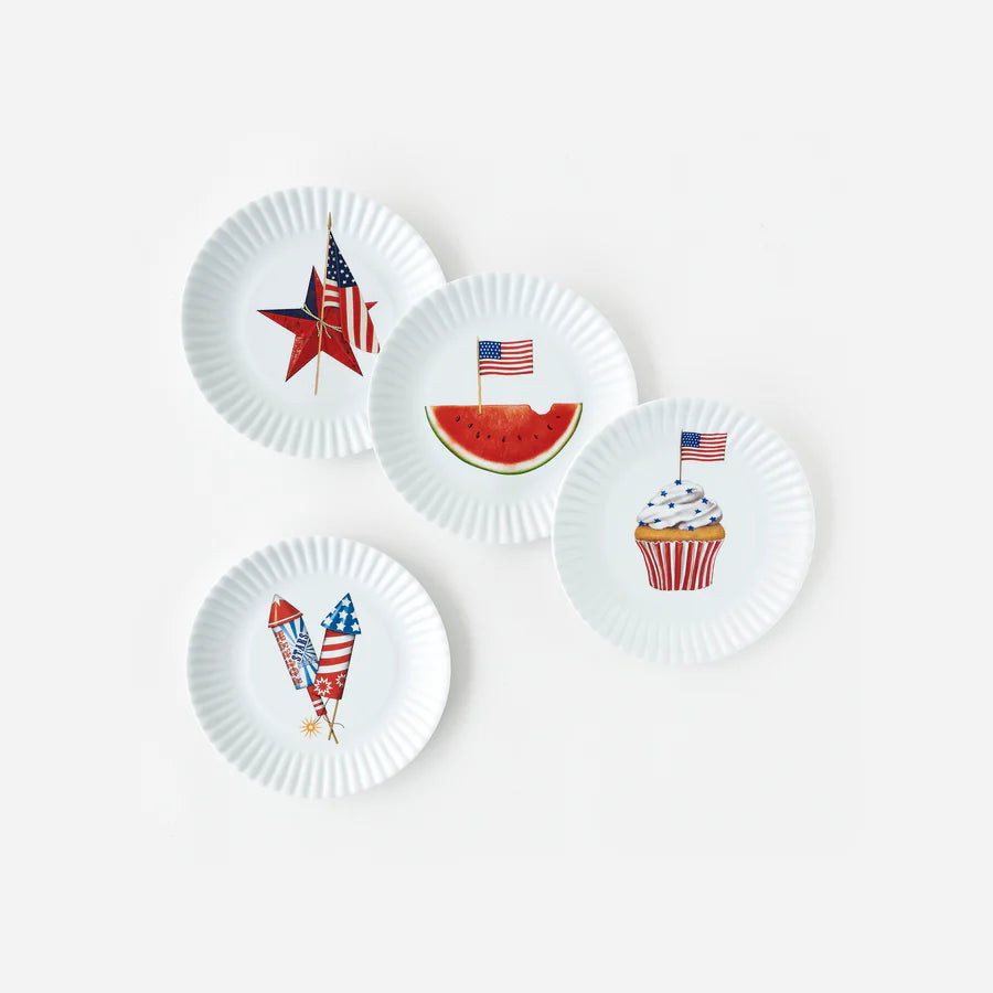 American Holiday "Paper" Plate