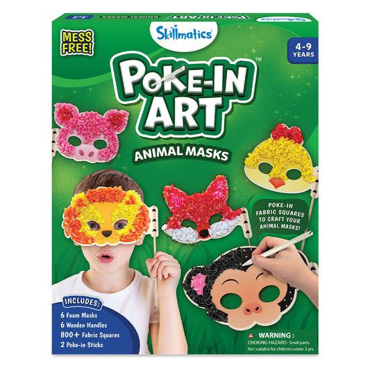 Poke In Art Animal Masks