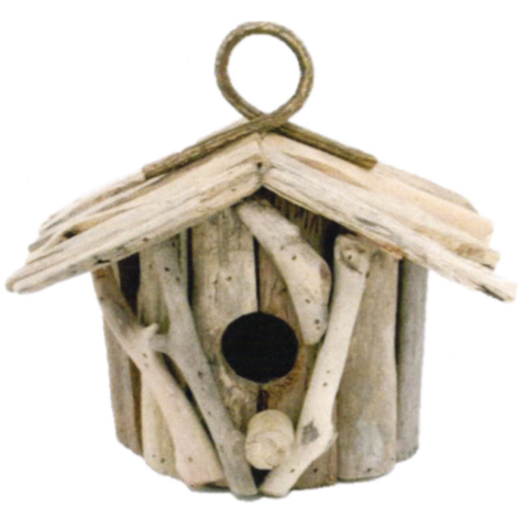 Driftwood Birdhouse Short