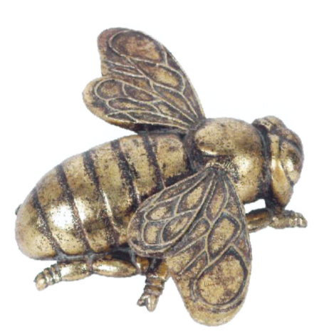 Gold Bee Wall Decor