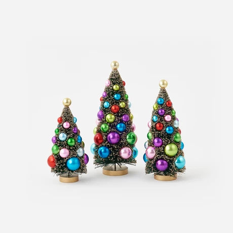 Gold Sisal Tree with Balls