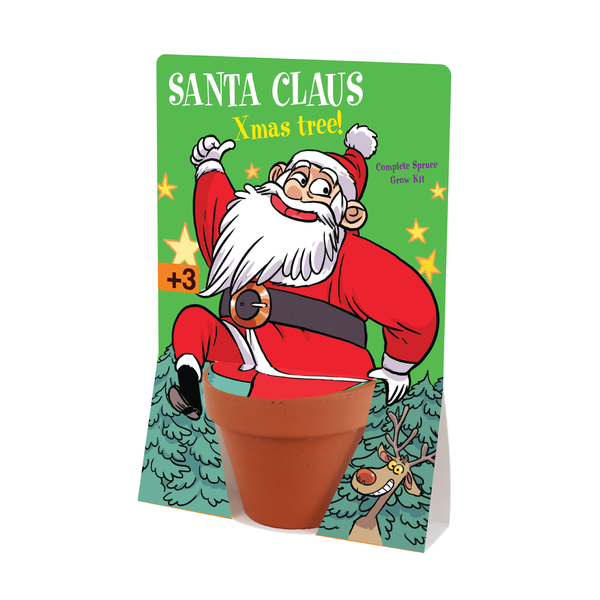 Santa Spruce Grow Pot