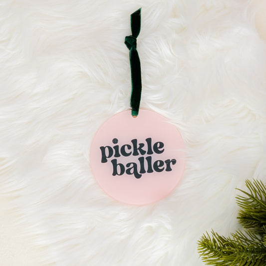 Pickleballer Tree Ornament