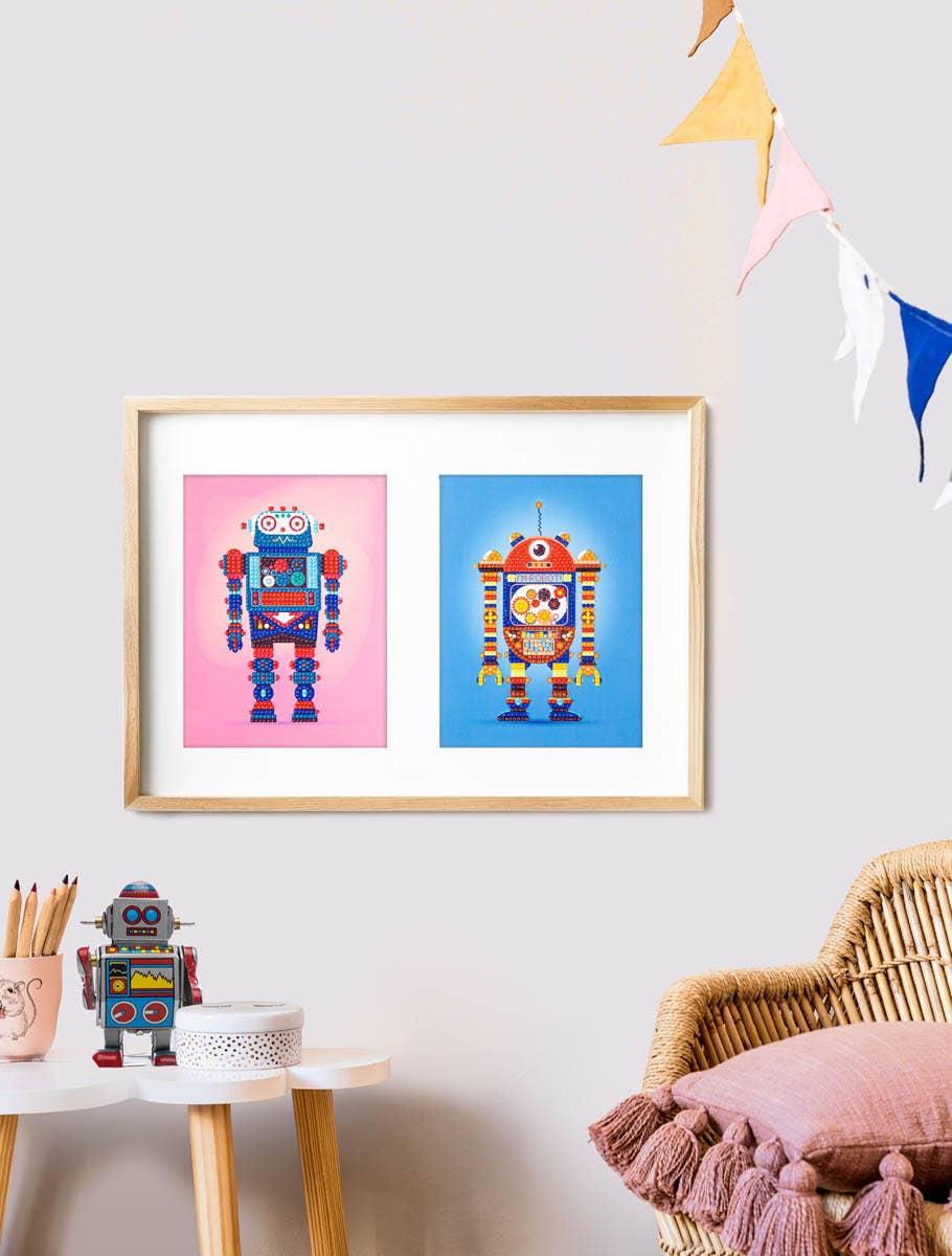 Robot Games 1 Diamond Art