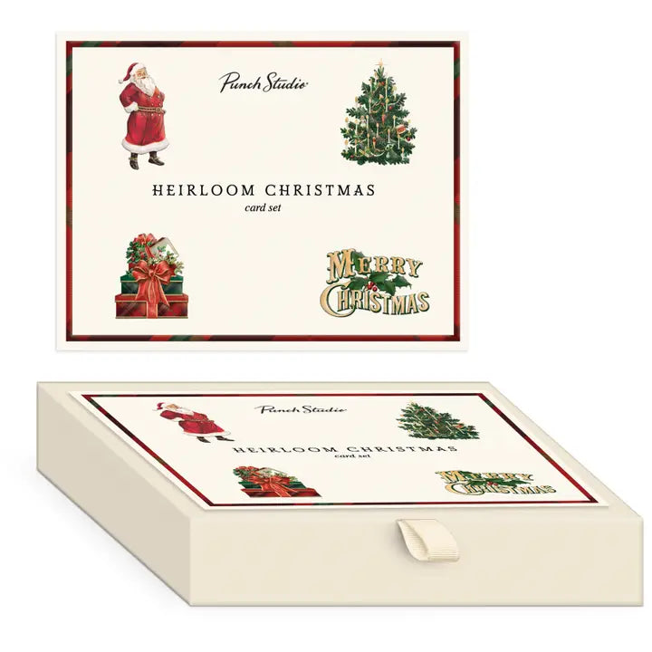 Heirloom Christmas Keepsake Elegant Notecards 8 Count