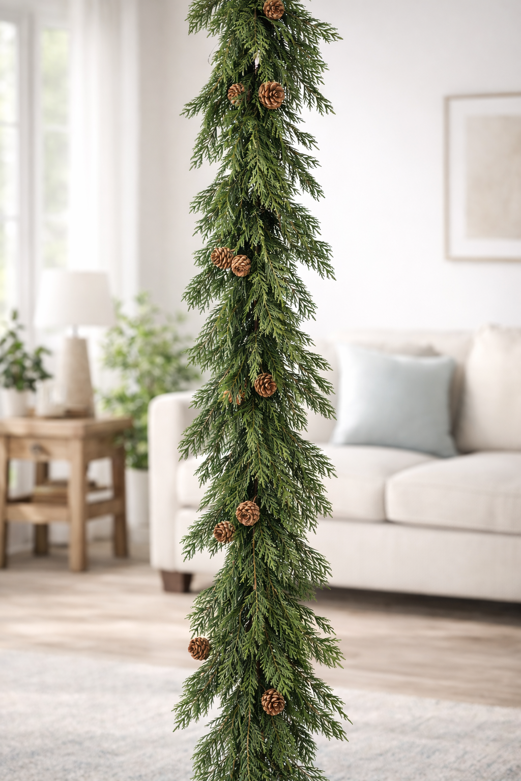 Green Fern Garland